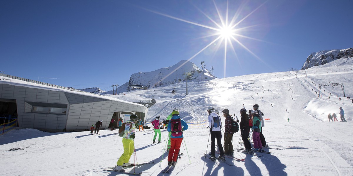 SKilift Gletscherjet 3 en 4 kaprun